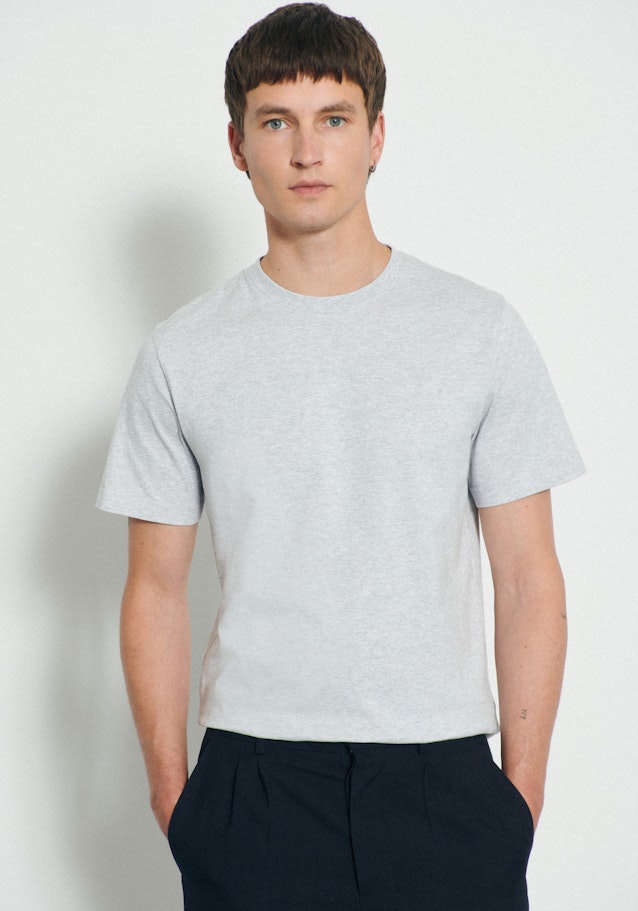 T-Shirt Regular in Grijs |  Seidensticker Onlineshop
