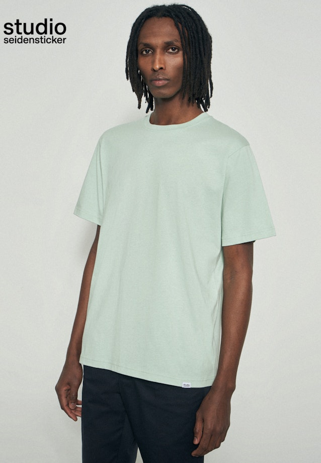 T-Shirt Regular Manche Courte in Vert |  Seidensticker Onlineshop