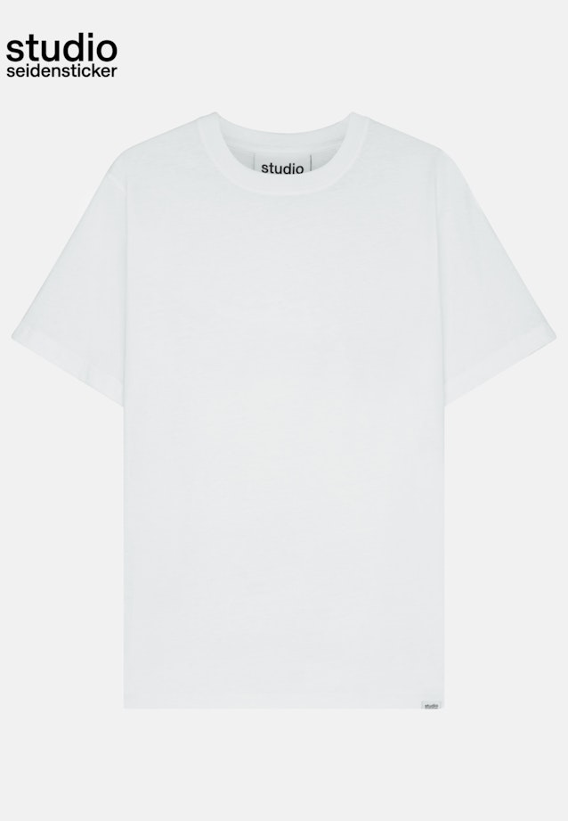 T-Shirt Regular in Blanc | Seidensticker Onlineshop