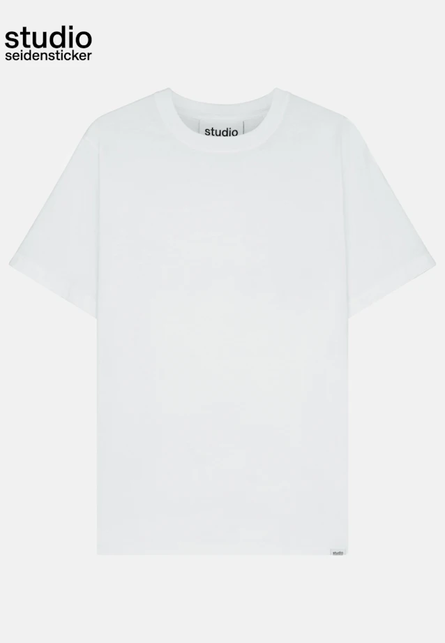 T-Shirt Uni in Weiß |  Seidensticker Onlineshop
