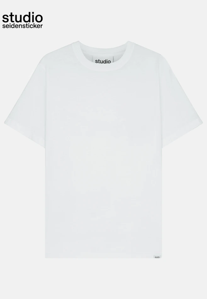 T-Shirt Uni in Weiß | Seidensticker Onlineshop