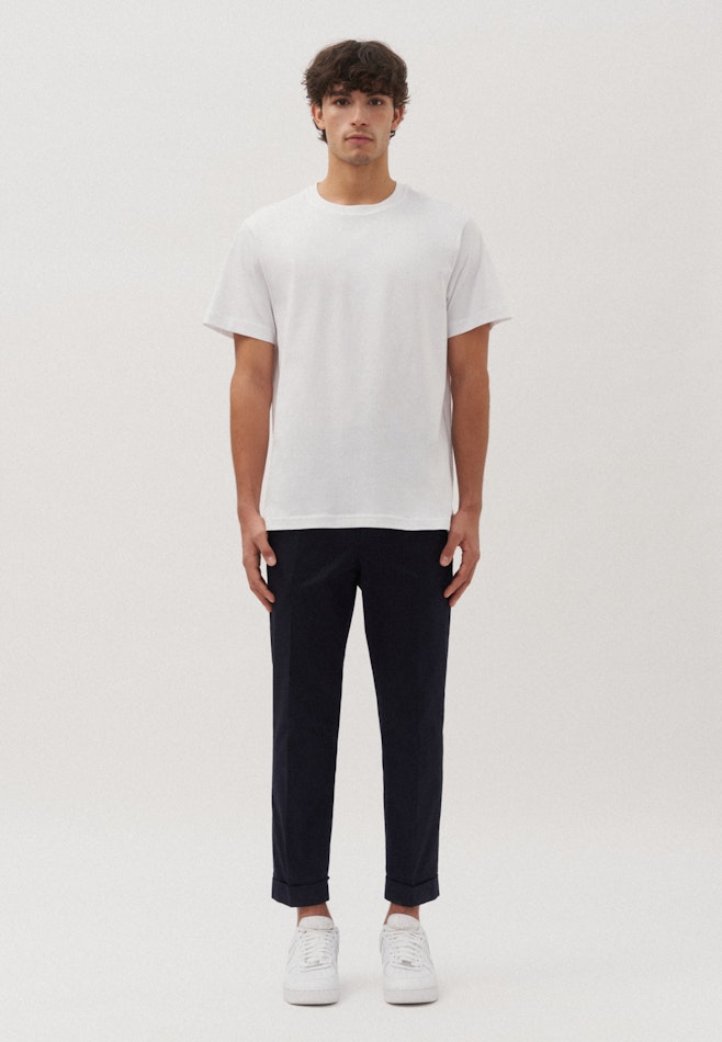 T-Shirt Regular dans Blanc | Boutique en ligne Seidensticker