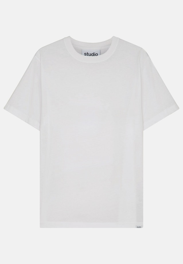 T-Shirt Regular Manche Courte in Blanc |  Seidensticker Onlineshop