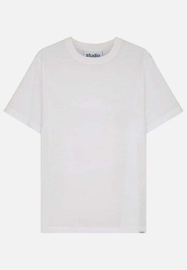 T-Shirt Uni in Weiß |  Seidensticker Onlineshop