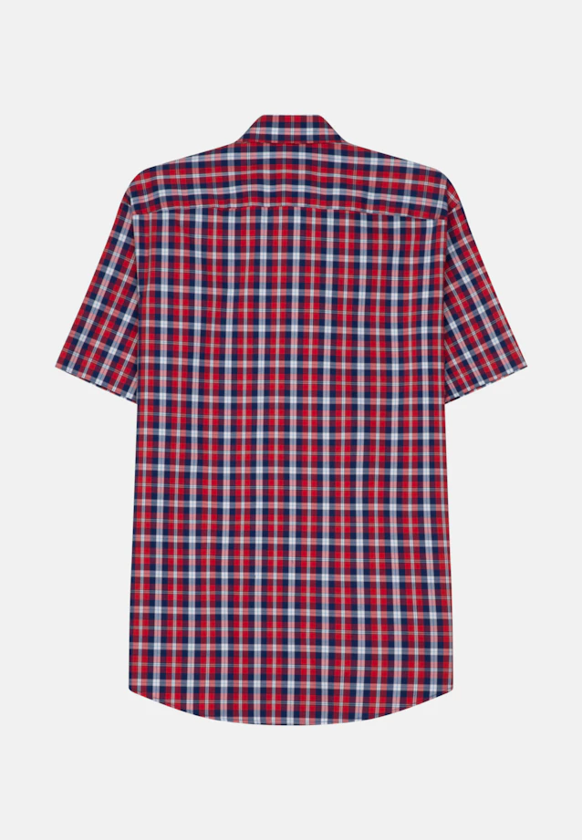 Regular Oxford shirt Check in Red |  Seidensticker Onlineshop
