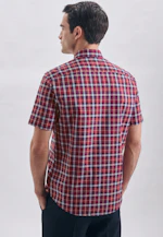 Regular Oxford shirt Check in Red |  Seidensticker Onlineshop