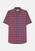 Regular Oxford shirt Check in Red |  Seidensticker Onlineshop
