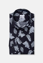 Regular Chemise décontractée Imprimé in Bleu Foncé |  Seidensticker Onlineshop