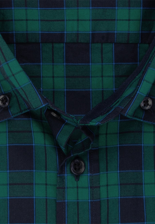 Oxford Oxfordhemd in Regular mit Button-Down-Kragen in Grün |  Seidensticker Onlineshop