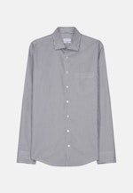 Slim Business Hemd Streifen in Dunkelblau |  Seidensticker Onlineshop