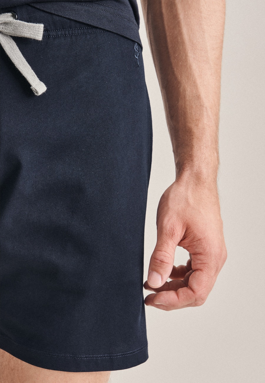 Shorts aus 100% Baumwolle in Navy |  Seidensticker Onlineshop