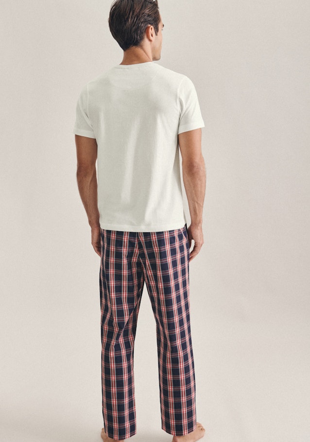 Pyjama aus 100% Baumwolle in Orange |  Seidensticker Onlineshop