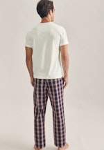 Regular Pyjama Uni in Orange |  Seidensticker Onlineshop