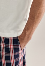 Regular Pyjama Uni in Orange |  Seidensticker Onlineshop