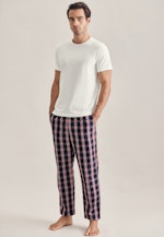 Regular Pyjama Uni in Orange |  Seidensticker Onlineshop