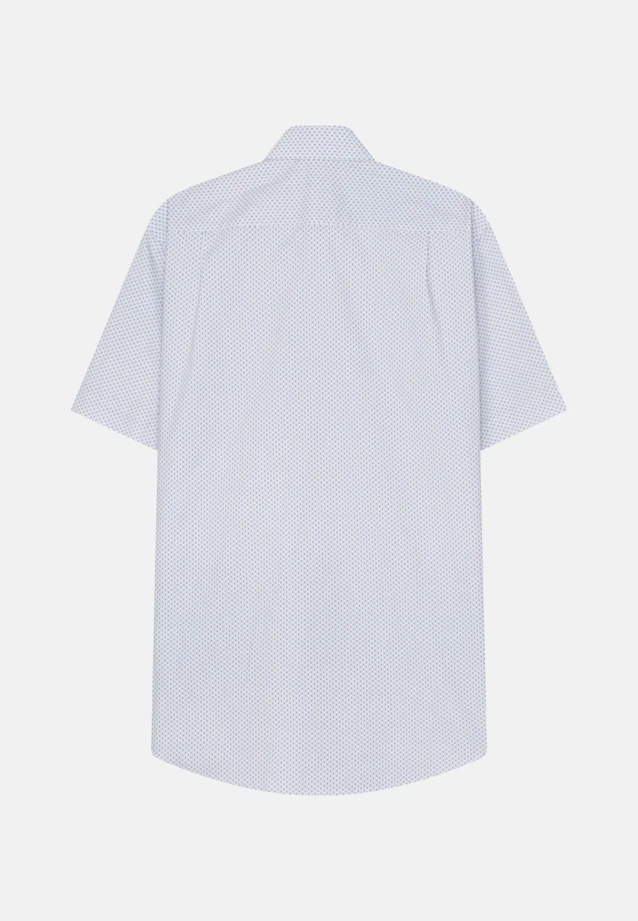 Regular Business shirt Print in Light Blue |  Seidensticker Onlineshop