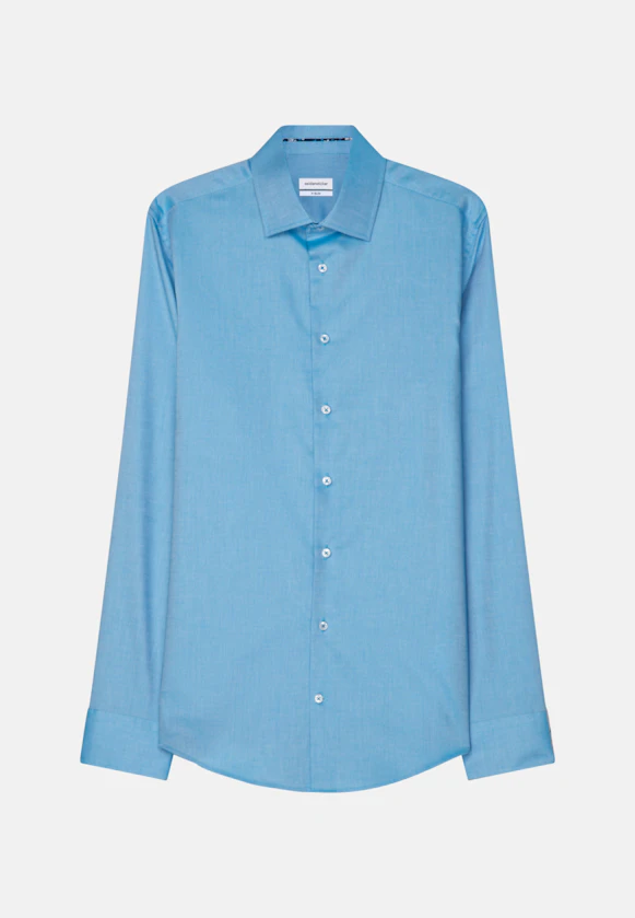 X-Slim Business Hemd Uni in Türkis |  Seidensticker Onlineshop