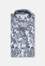Regular Chemise décontractée Imprimé in Bleu Moyen |  Seidensticker Onlineshop