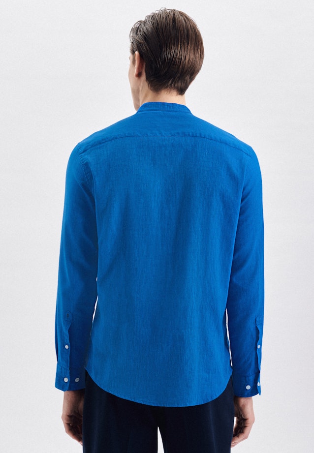 Regular Casual Hemd Uni in Türkis |  Seidensticker Onlineshop