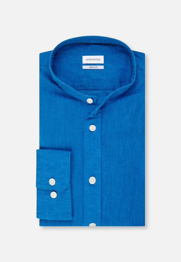 Regular Casual Hemd Uni in Türkis |  Seidensticker Onlineshop