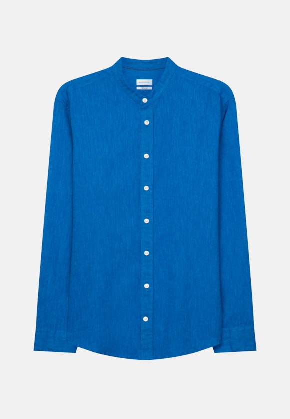 Regular Casual Hemd Uni in Türkis |  Seidensticker Onlineshop