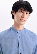 Regular Casual Hemd Uni in Hellblau |  Seidensticker Onlineshop