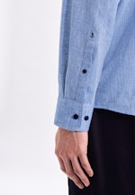 Regular Casual Hemd Uni in Hellblau |  Seidensticker Onlineshop