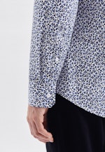 Regular Business shirt Print in Dark Blue |  Seidensticker Onlineshop