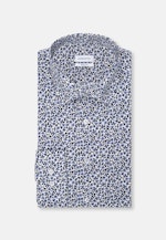 Regular Business shirt Print in Dark Blue |  Seidensticker Onlineshop