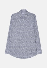 Regular Business shirt Print in Dark Blue |  Seidensticker Onlineshop