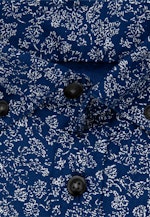 Regular Casual Hemd Druck in Mittelblau |  Seidensticker Onlineshop