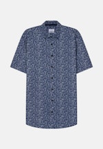 Twill Casual Hemd in Regular mit Button-Down-Kragen in Mittelblau |  Seidensticker Onlineshop