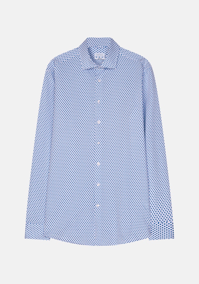 Performance shirt in Regular with Kent-Collar in Turquoise |  Seidensticker Onlineshop