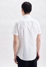 Shaped Business Hemd Uni in Weiß |  Seidensticker Onlineshop