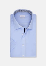 Shaped Business shirt Uni in Medium Blue |  Seidensticker Onlineshop