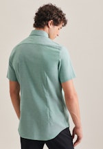 Shaped Chemise d'affaires Uni in Vert |  Seidensticker Onlineshop