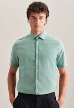 Shaped Chemise d'affaires Uni in Vert |  Seidensticker Onlineshop