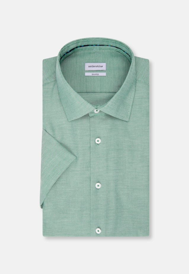 Shaped Chemise d'affaires Uni in Vert |  Seidensticker Onlineshop
