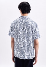 Regular Chemise décontractée Imprimé in Bleu Moyen |  Seidensticker Onlineshop