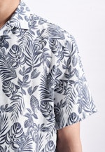 Regular Chemise décontractée Imprimé in Bleu Moyen |  Seidensticker Onlineshop