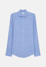 Shaped Leinenhemd Uni in Hellblau |  Seidensticker Onlineshop