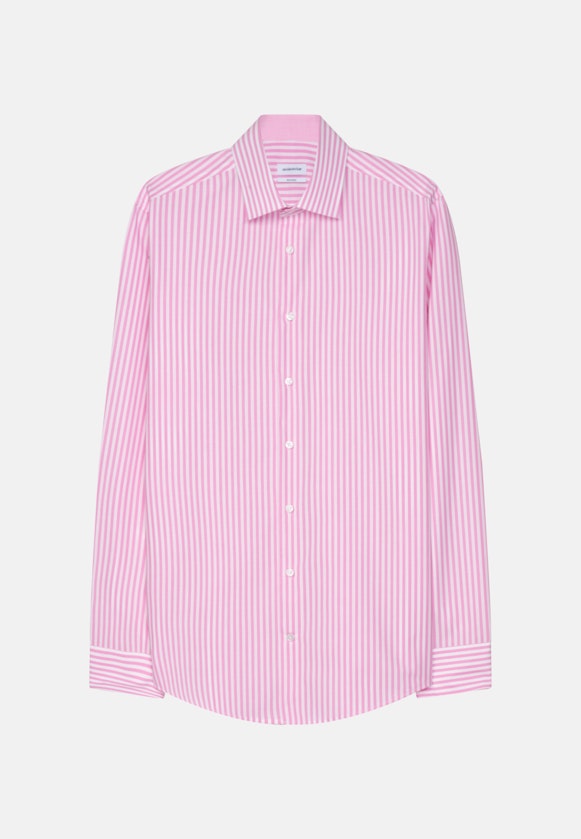 Shaped Chemise d'affaires rayures in Rose Fuchsia |  Seidensticker Onlineshop