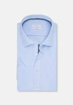 Shaped Business shirt Uni in Medium Blue |  Seidensticker Onlineshop