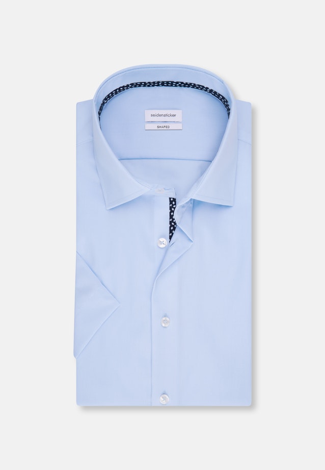 Shaped Chemise d'affaires Uni in Bleu Moyen |  Seidensticker Onlineshop