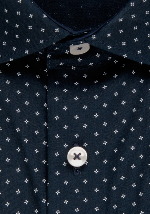 Business overhemd in X-Slim with Kentkraag in Donkerblauw |  Seidensticker Onlineshop