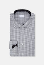 X-Slim Business Hemd Karo in Schwarz |  Seidensticker Onlineshop