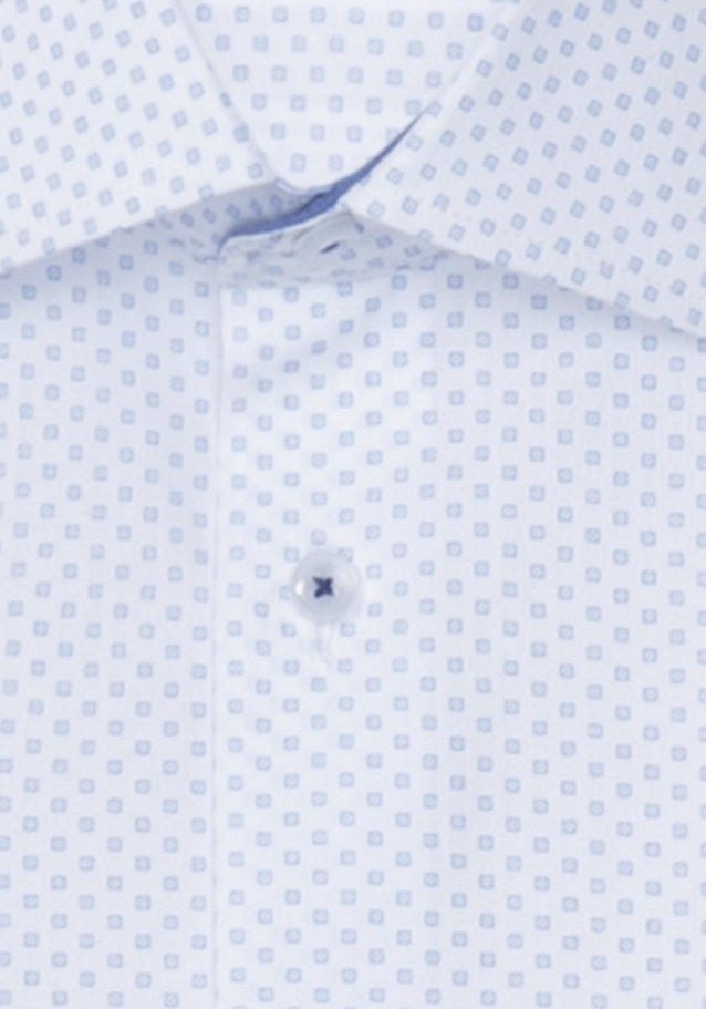 Regular Chemise Business Imprimé in Bleu Clair | Seidensticker Onlineshop
