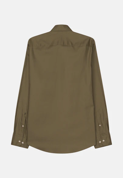 Regular Casual shirt Uni in Green |  Seidensticker Onlineshop