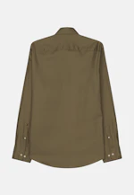 Regular Casual shirt Uni in Green |  Seidensticker Onlineshop