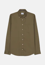 Regular Casual shirt Uni in Green |  Seidensticker Onlineshop